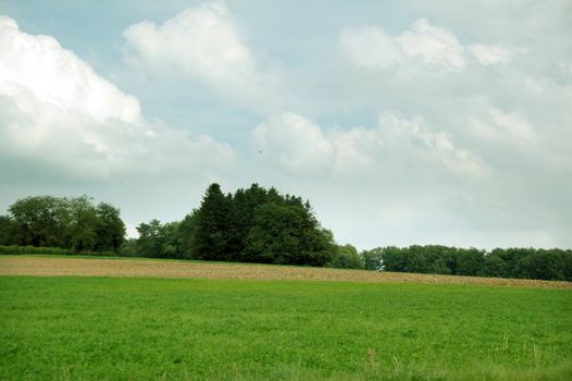 Rural Scene in porrentruy bale switzerland