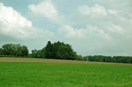 Rural Scene in porrentruy bale switzerland