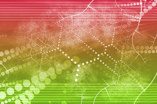 A Technology Industrial Network Abstract Background Wallpaper