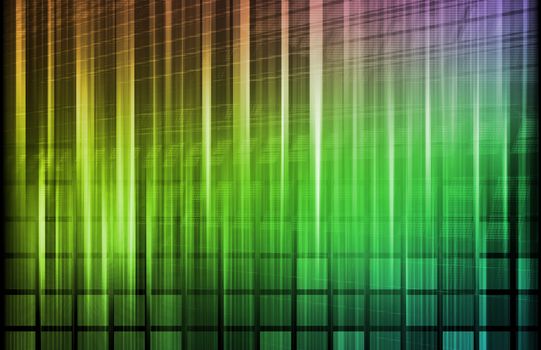 Tech Science Technology as Backdrop with Lines