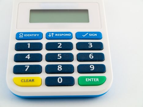 Bank Security Pin Code Safety Device Calculator Keys