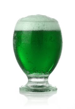 St. Patrick's Day green beer