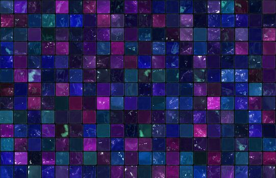 Mosiac Tiles Background as a Colorful Abstract