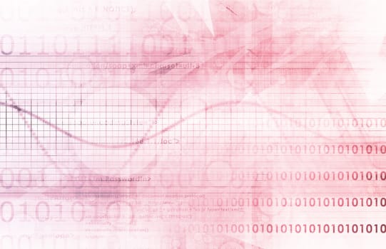 Grunge Futuristic Tech Abstract as a Art