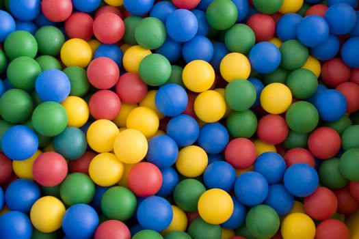 Color balls. bright colors background.