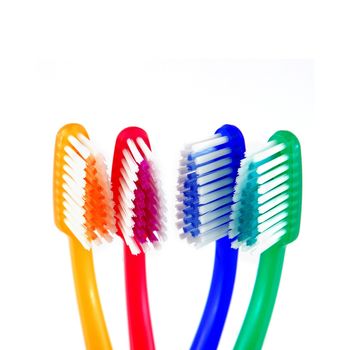 Colorful Toothbrushes Dental Health