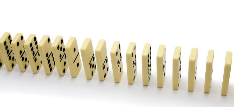 Bones of a dominoe built in a number
