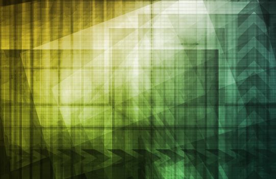 Digital Multimedia with a Media Modern Abstract