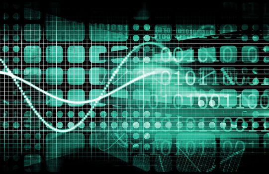 Cyber Security Internet Concept as a Background