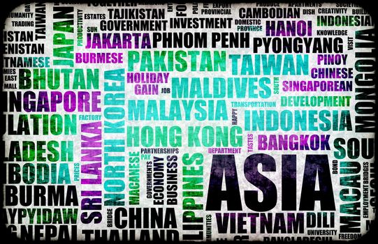 Visit Asia Tourism Concept for Holiday Choices