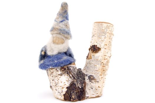 Very nice toy woollen gnome.