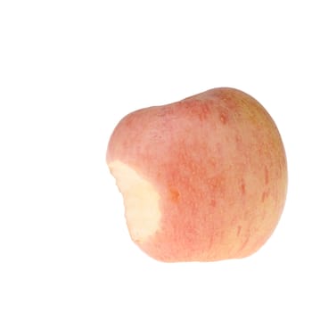 Apple bit, isolated on a white background