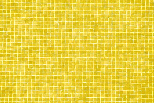 pattern, background or texture of a big yellow orange mosaic