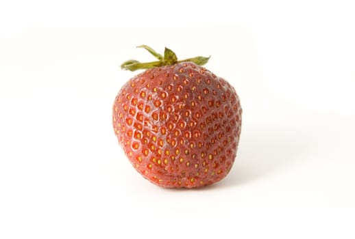 sweet strawberry isolated on white