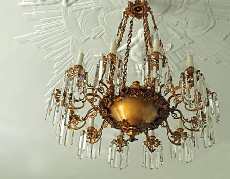 Classical Style Old Beautiful Crystal Chandelier 