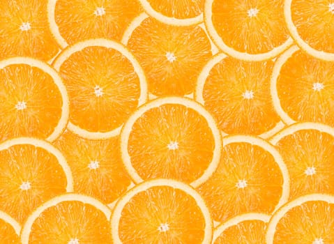 background from orange slices