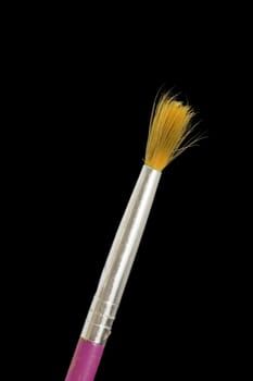 object on black tool brush