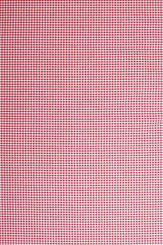 Detailed red picnic cloth - The tablecloth is new, clean and flat without creases