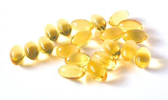 cod liver oil capsules for a healthy diet