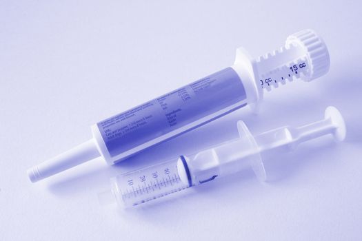 medicine syringes for the administration of medicine