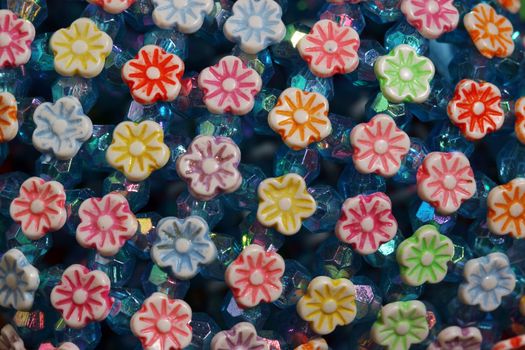 Decorative fake plastic miniature flowers