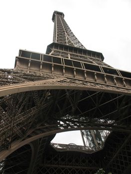 is an iron tower built on the Champ de Mars beside the Seine River in Paris. The tower has become a global icon of France and is one of the most recognizable structures in the world.