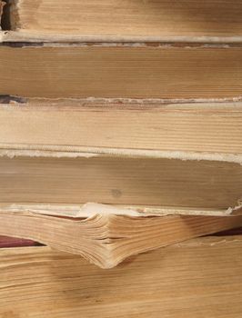 Ancient vintage books