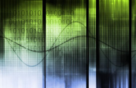 Business Abstract Technology as a Background Art