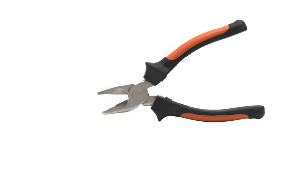 Plier isolated in a white background