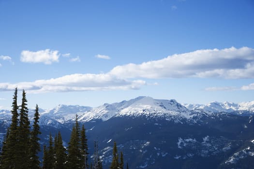 Scenic mountain landscape.