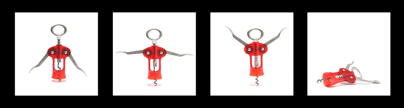 Move your body - Corkscrew made with four shots in diferent positions