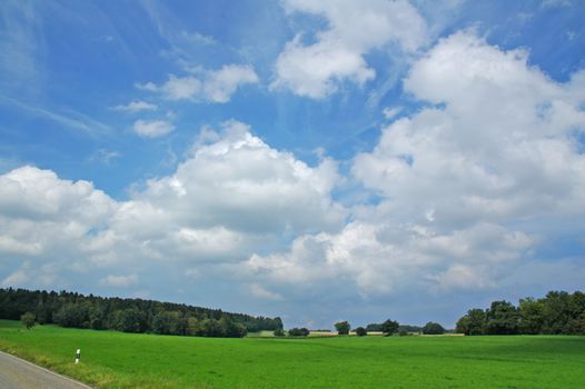 Rural Scene in porrentruy bale switzerland