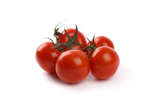 Tomatoes isolated on white    