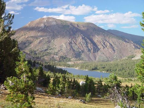 A breath taking view of Inyo National Forest.