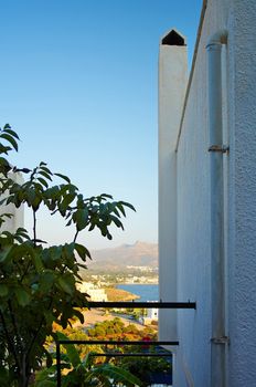 Sea scnerey from the back of the summer house