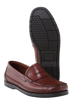 Brown leather fashion shoes. Clipping path included.