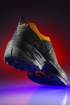 Colorful photo of an adventure shoe