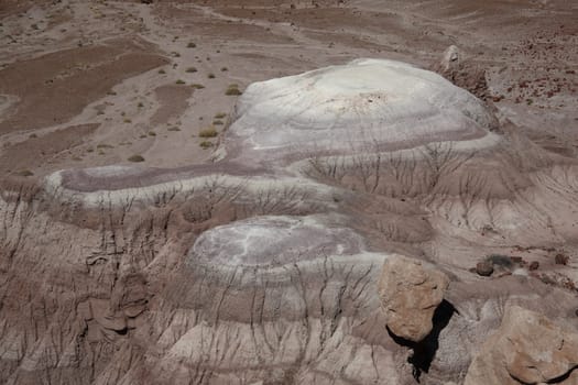 Buttes in the Painted Desert, part of Petrified Forest National Park