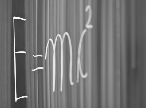 Einstein's equation on a school blackboard-creative perspective .
