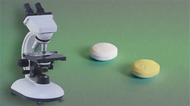 Abstract image suggesting the idea of medical research.