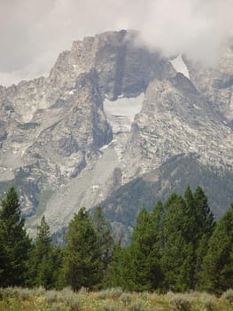 Mount Moran of the Teton Range.