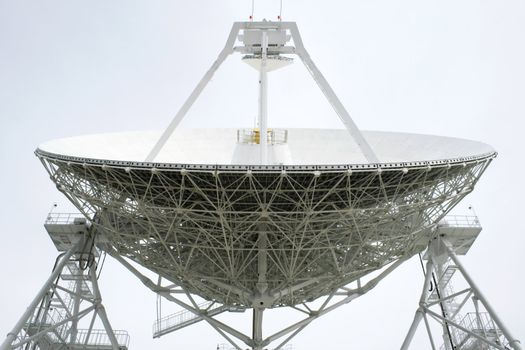 Huge Russian radio telescope the Quasar (weight of a design more than 700 tons) - the participant of the major international scientific projects, including from the USA 