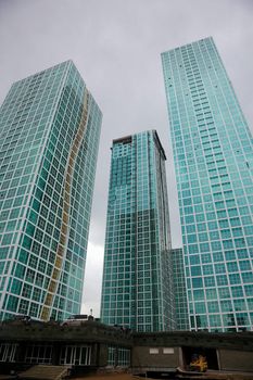 New Skyscrapers buildings in Astana, capital of Kazakhstan Republic.