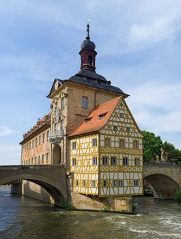 City hall in Bamberg.
Bavaria. Germany.