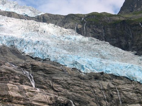 Glacier global heating Norway