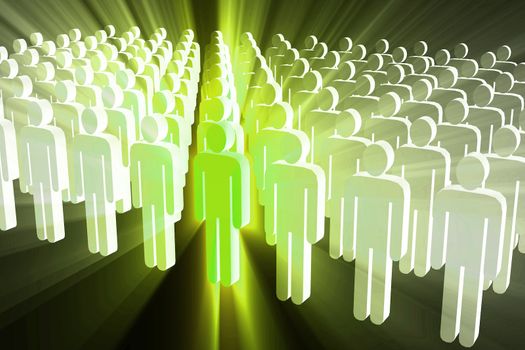 Business Leader Concept as a Art Illustration