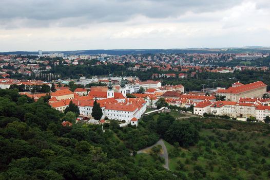 View of Prague in Czech Republic