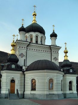 Church in mountains about Sevastopol