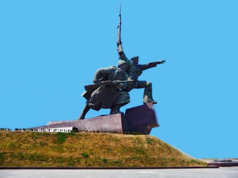 Monument to defense of Sevastopol in the second world war 1941-1942 years