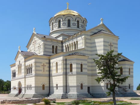 Orthodox temple in territory of Chersonese Taurian in Sevastopol. It is constructed on a place of church in which 1020 years ago prince of the Kiev Russia Vladimir was christened